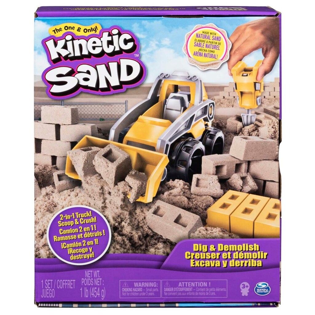 Kinetic Sand Rendegraver Byggesæt