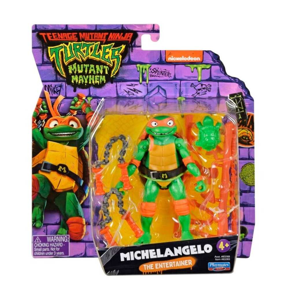 Ninja Turtles Mayhem Michelangelo 12 cm