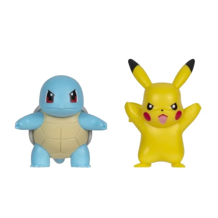 Pokemon Battle Figur Pikachu Og Squirtle