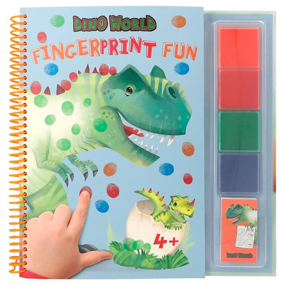 Dino World Fingermaling Sjov