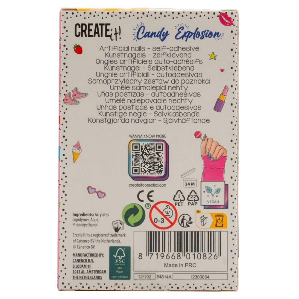 Create It Kunstige Negle Candy Assorteret - 1 Pak
