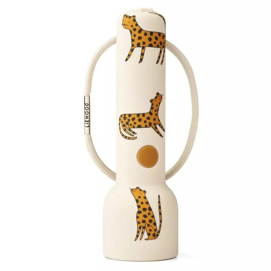 Liewood Gry LED Lommelygte Leopard Sandy