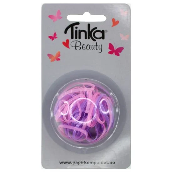 Tinka Silikone Elastikker Pink Lilla