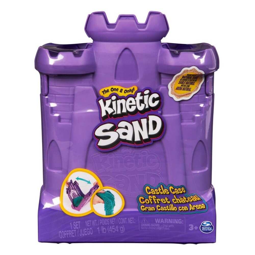 Kinetic Sand Sandsæt Slot Grøn