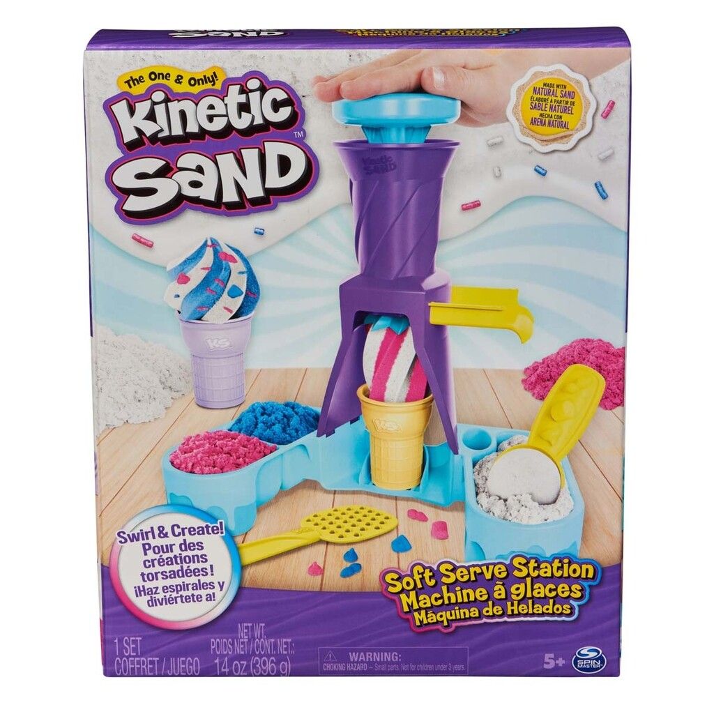 Kinetic Sand Sandsæt Soft Serve Station
