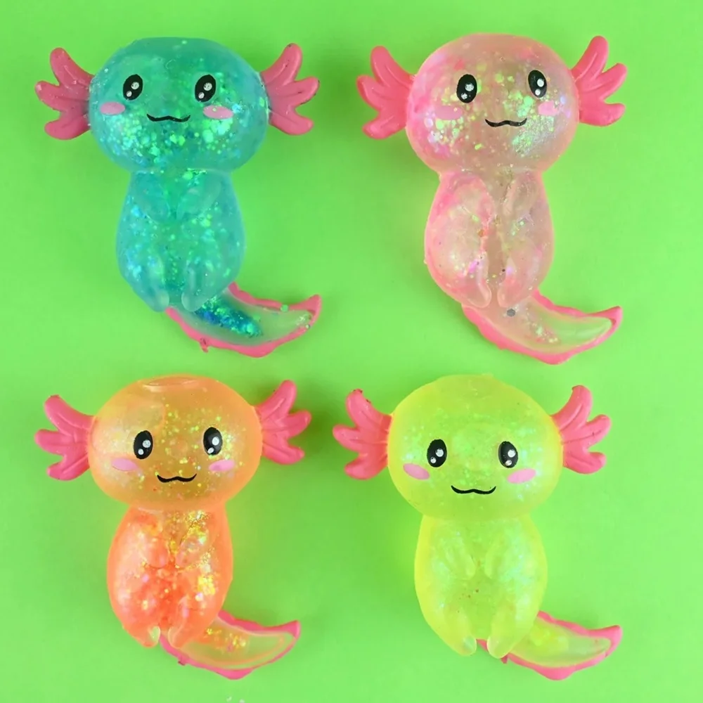 Squeeze Axolotl Assorteret - 1 Stk