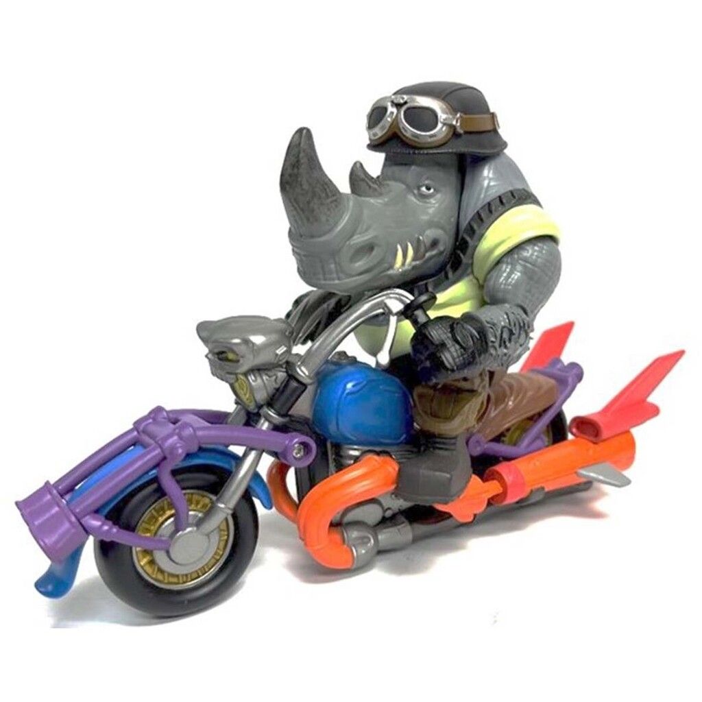 Ninja Turtles Mayhem Motorcykel Rocksteady