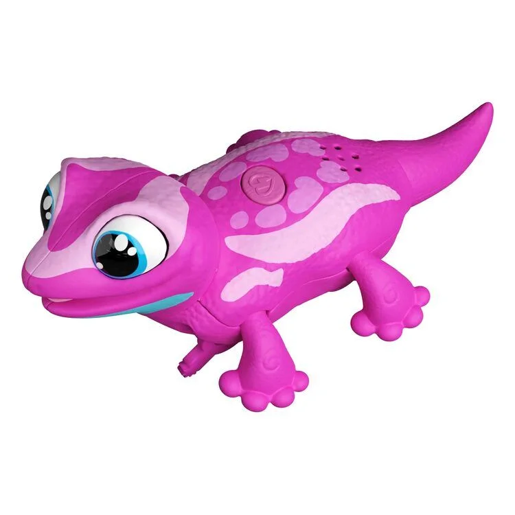 Animagic Interaktiv Gekko Pink