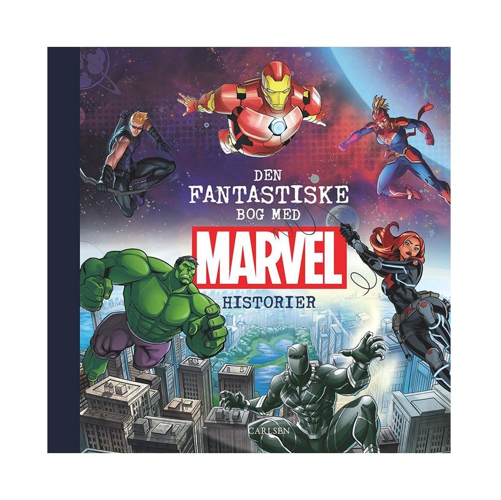 Den Fantastiske Bog Med Marvel Historier