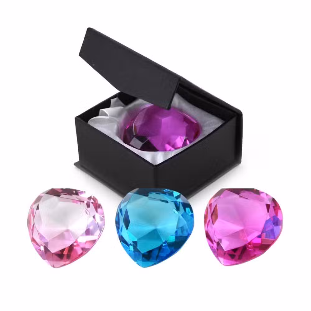 Diamant Hjerte i Æske
