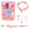 Top Model Klik Armbånd DIY Pink