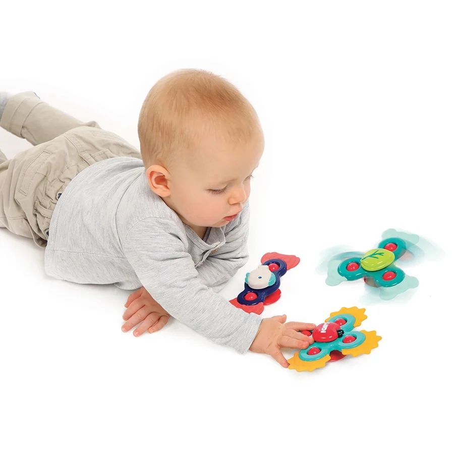 Ludi Babylegetøj Spinner 3 Pak