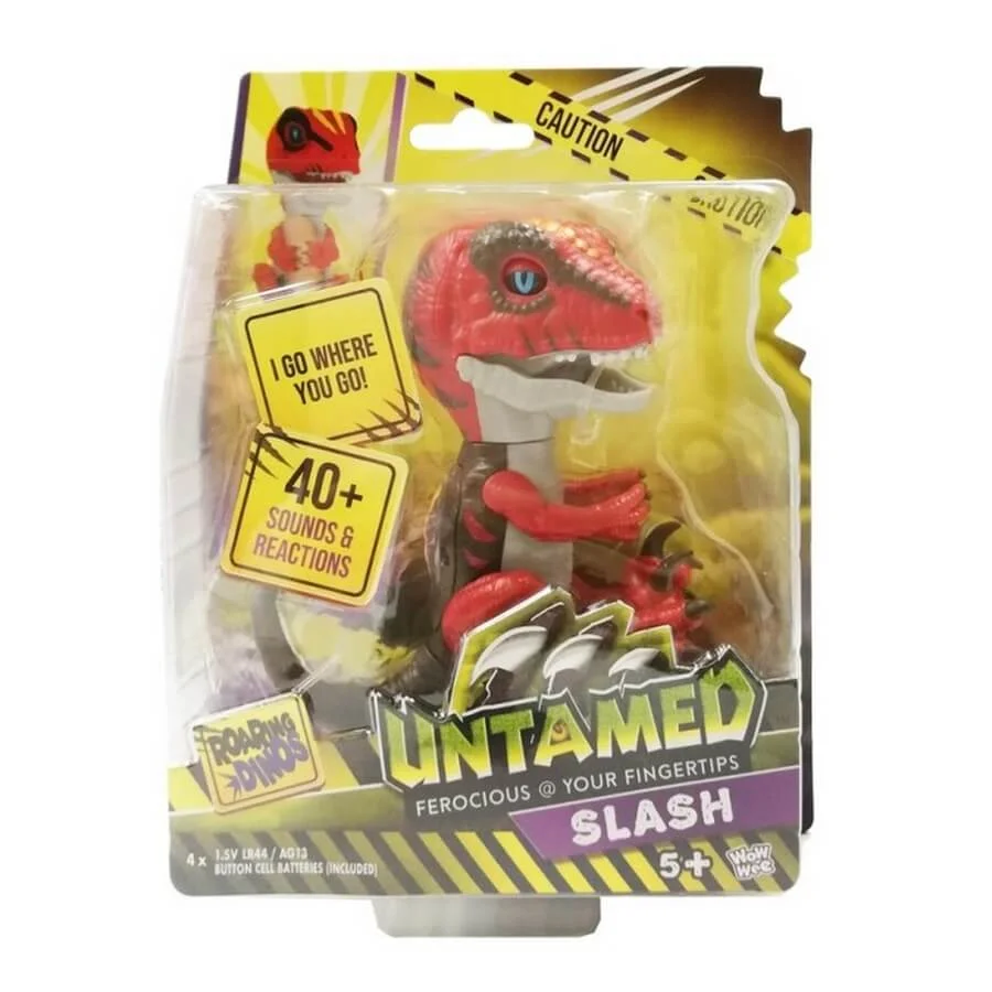 Untamed Dinosaur Raptor Rød