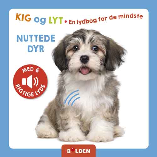 Sansebog Kig Og Lyt Nuttede Dyr