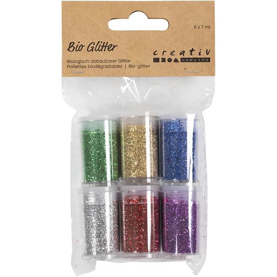 Bio Glimmer Multi Farver 6 Pak