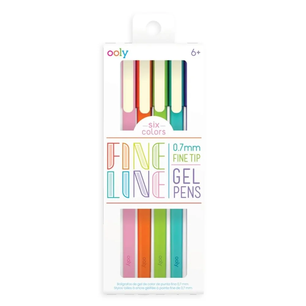 Ooly Gelpenne Fine Line 6 pak