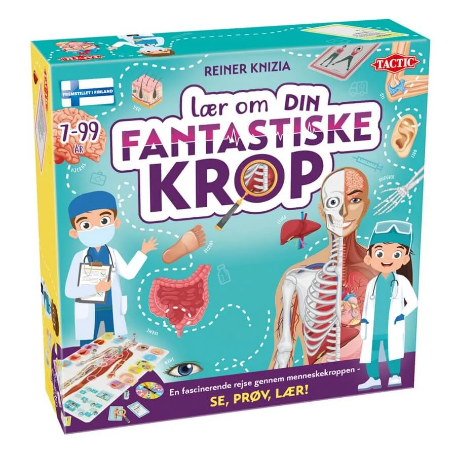 Læringsspil Lær Om Din Fantastiske Krop