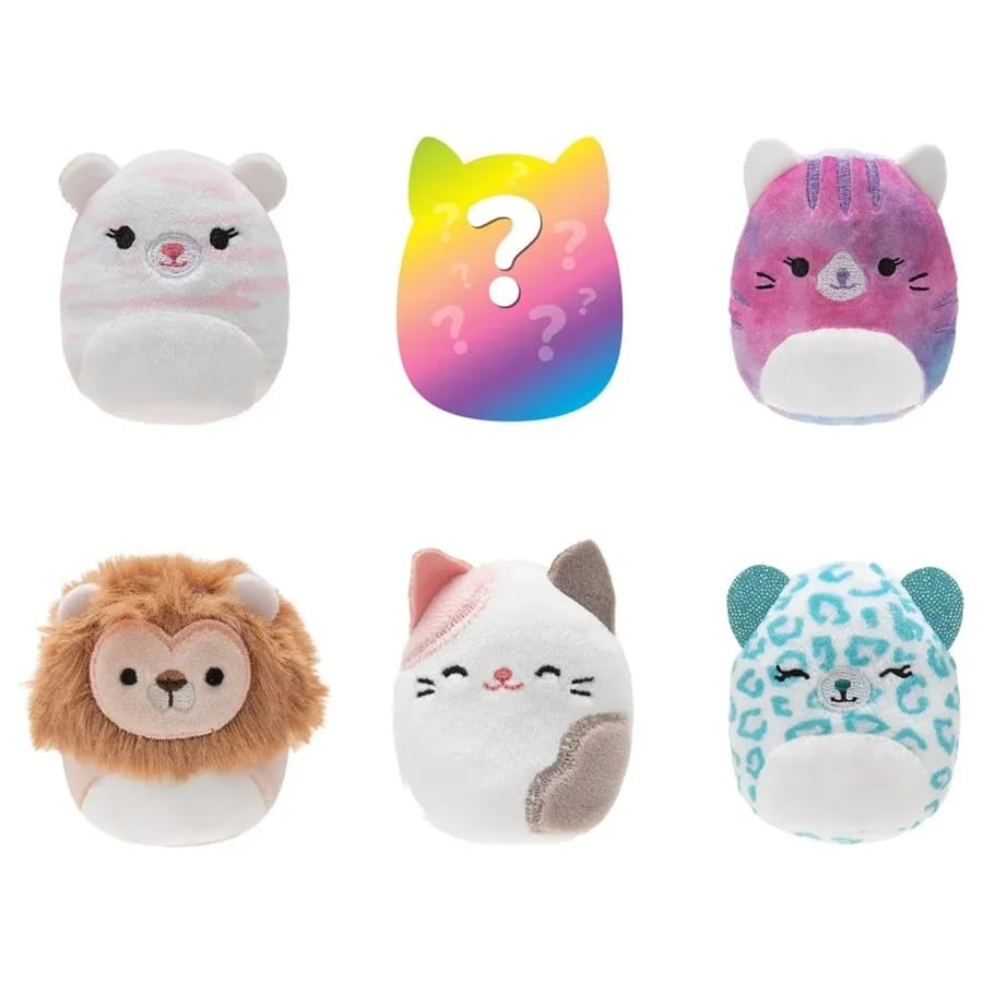 Squishmallows Purr Fect Squad 6 Pak