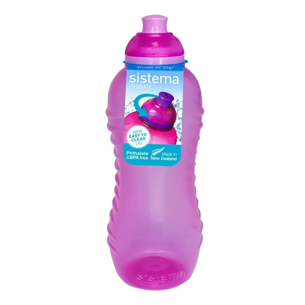 Sistema Drikkedunk Twist'n'Sip Pink 460 Ml