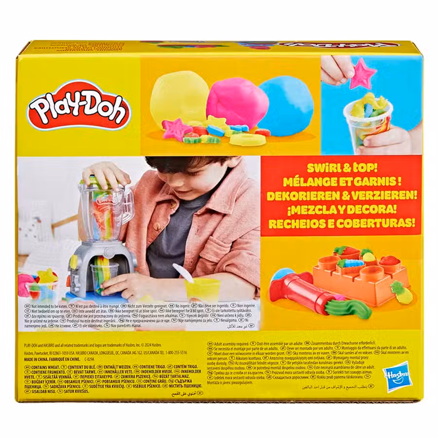 Play Doh Modellervoks Swirlin Smoothies Blender 3 Play Doh Modellervoks Swirlin Smoothies Blender