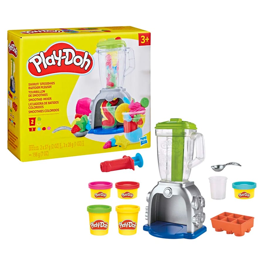 Play Doh Modellervoks Swirlin Smoothies Blender 4 Play Doh Modellervoks Swirlin Smoothies Blender