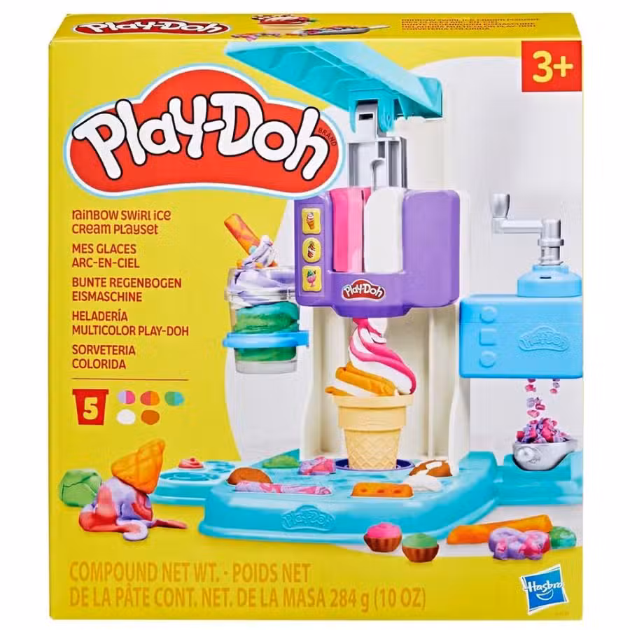 Play Doh Modellervoks Rainbow Swirl Is