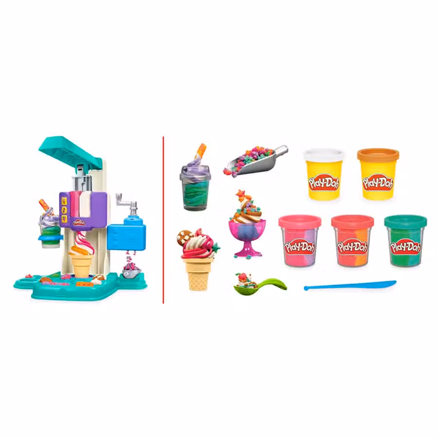 Play Doh Modellervoks Rainbow Swirl Is