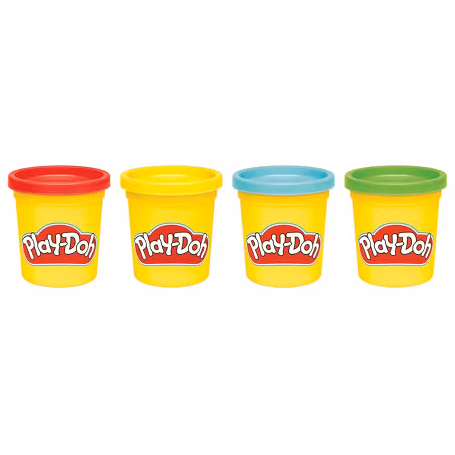 Play Doh Modellervoks Klassisk 4 Pak