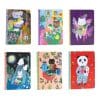 Eeboo Notesbog Yumi Kitagishi Assorteret - 1 Stk