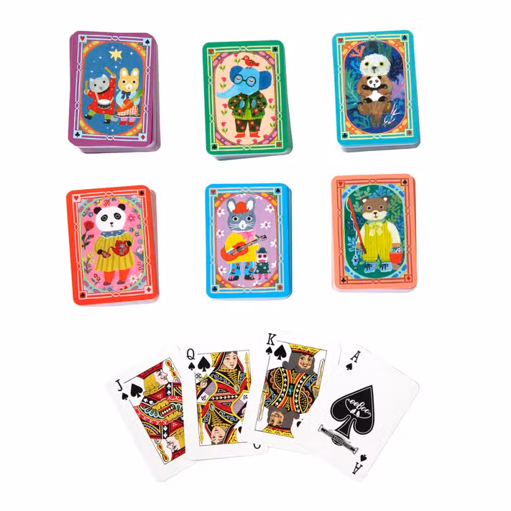 Eeboo Spillekort Yumi Kitagish Assorteret - 1 Pak