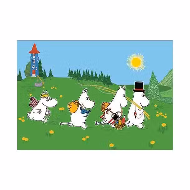 Mumitrolden Postkort Mumifamilien