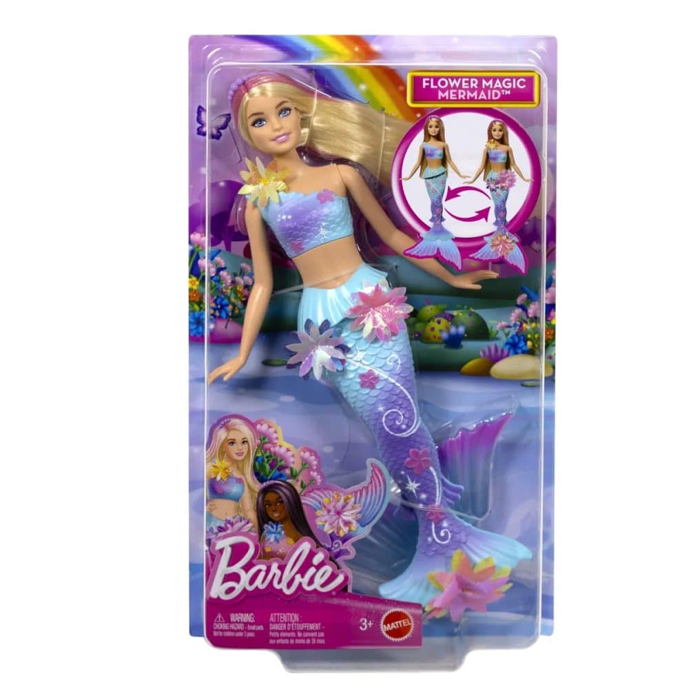 Barbiedukke Havfrue Blooming Magic