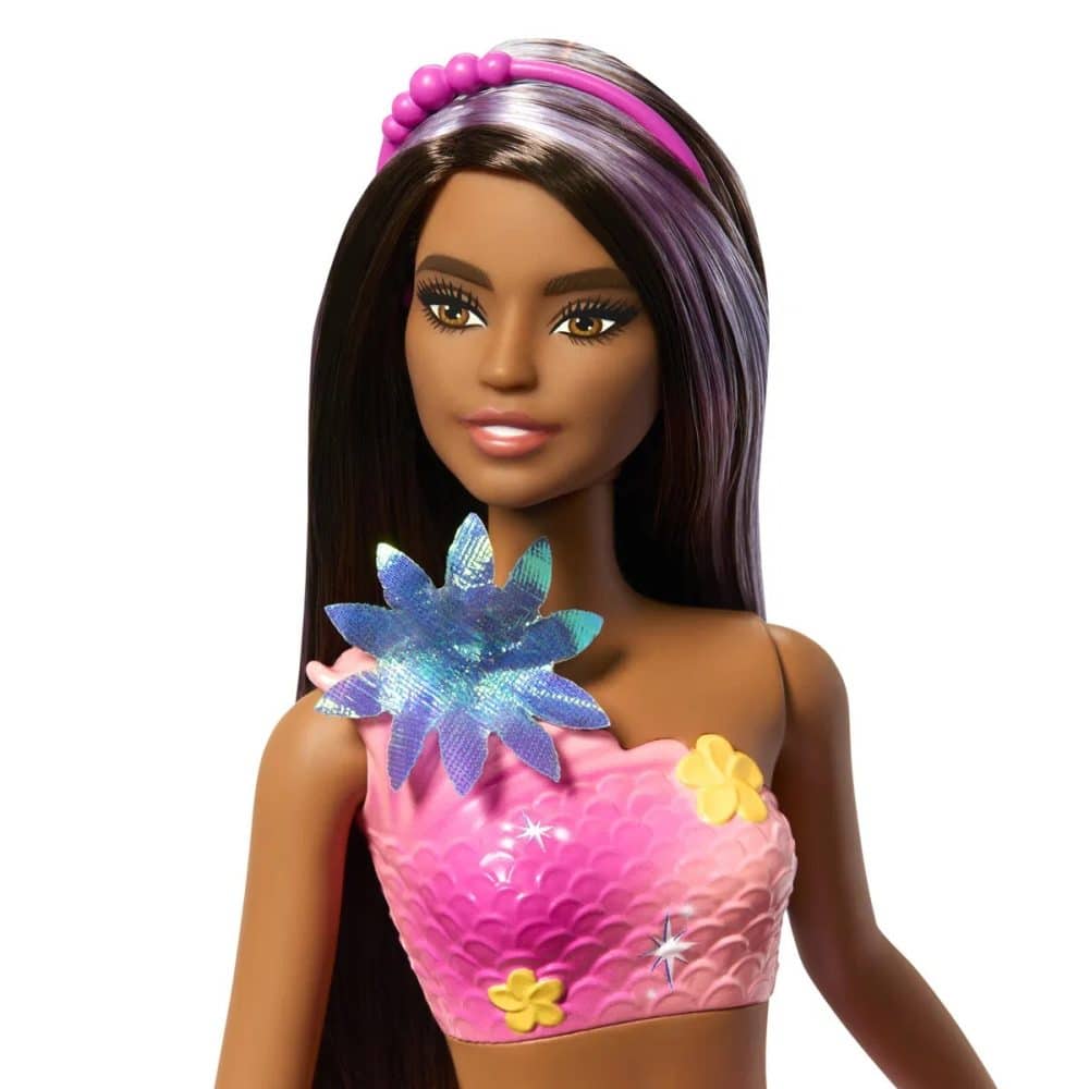 Barbiedukke Havfrue Blooming Magic Pink