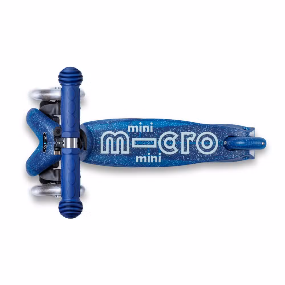 Micro Mini Deluxe Løbehjul Glimmer Blå