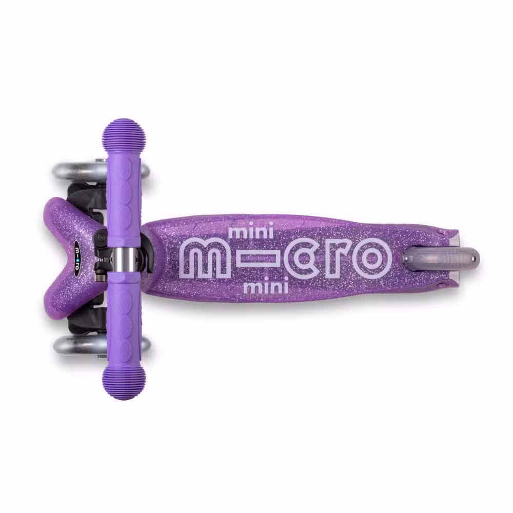 Micro Mini Deluxe Løbehjul Glimmer Lilla