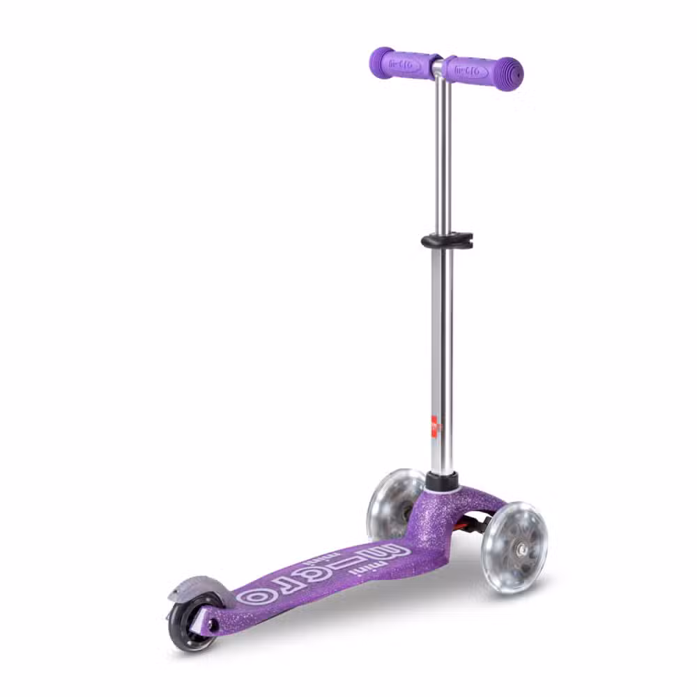 Micro Mini Deluxe Løbehjul Glimmer Lilla