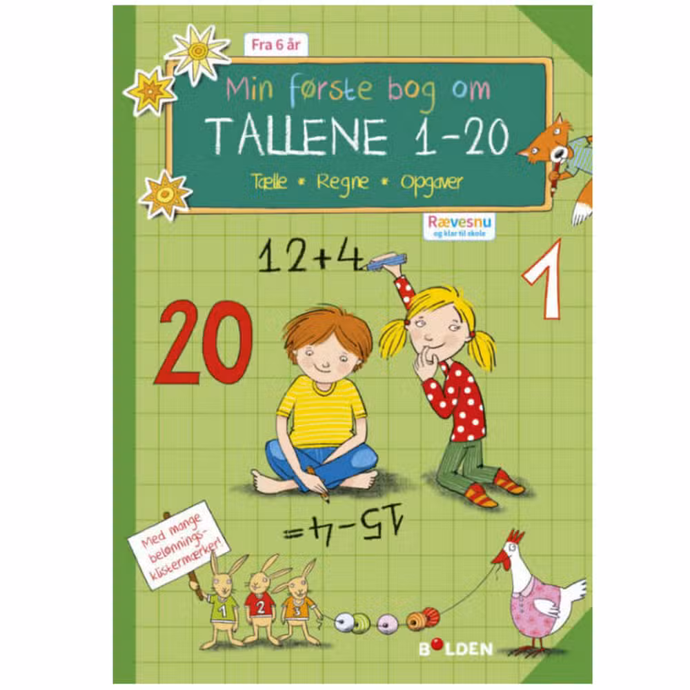 Rævesnu Min Første Bog Om Tallene 1-20