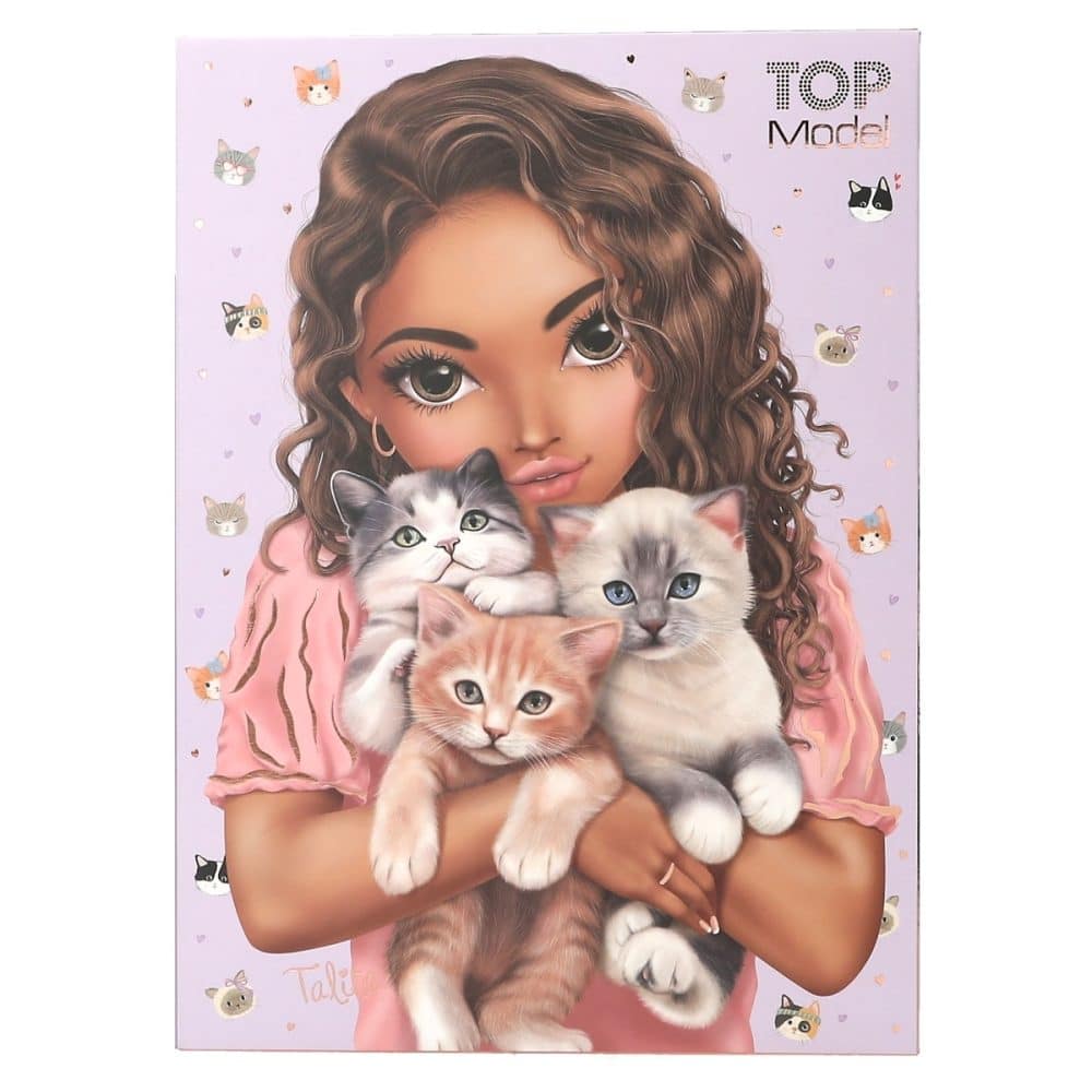 Top Model Brevsæt Cat Love