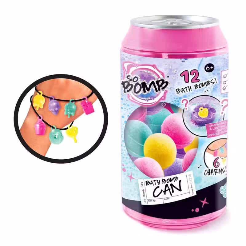 So Bomb Badebomber I Dåse Pink