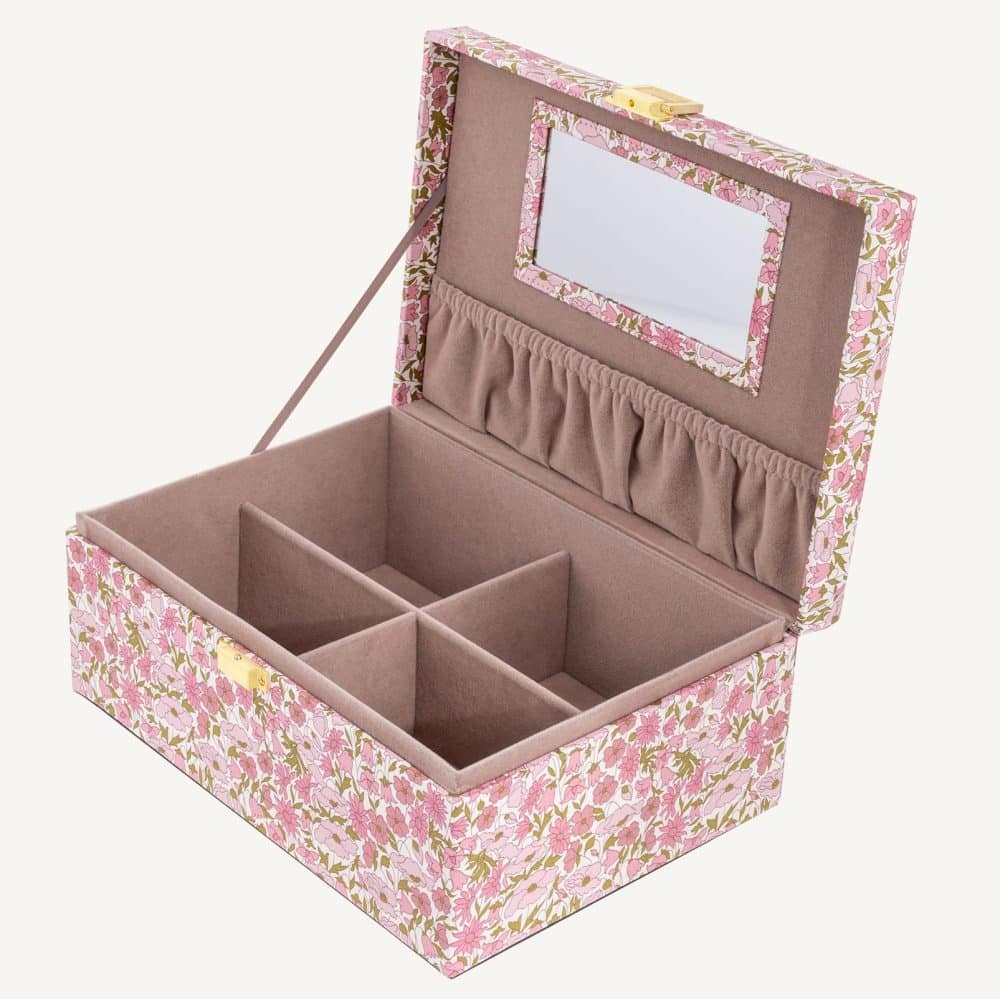 Bon Dep Smykkeskrin Poppy And Daisy Pink