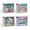 Eeboo Puslespil Mini 36 Brikker Assorteret