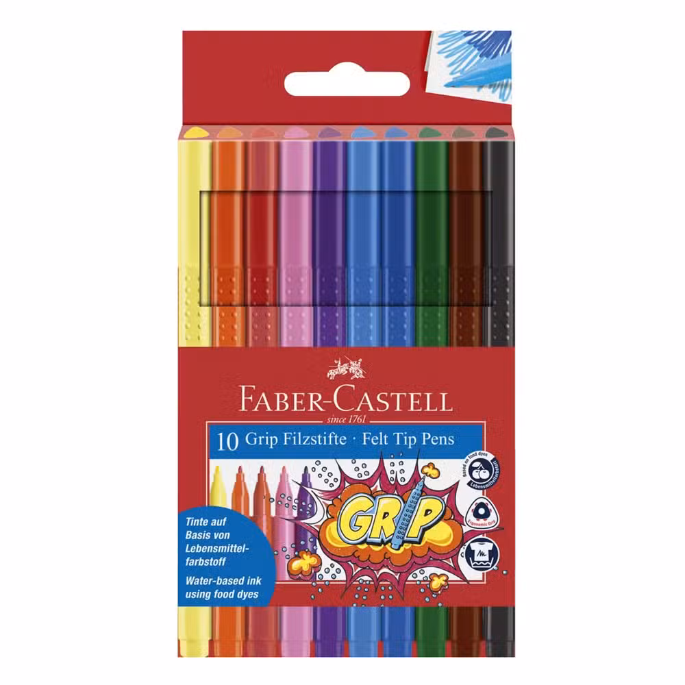 Faber Castell Tusser Grip 10 Stk