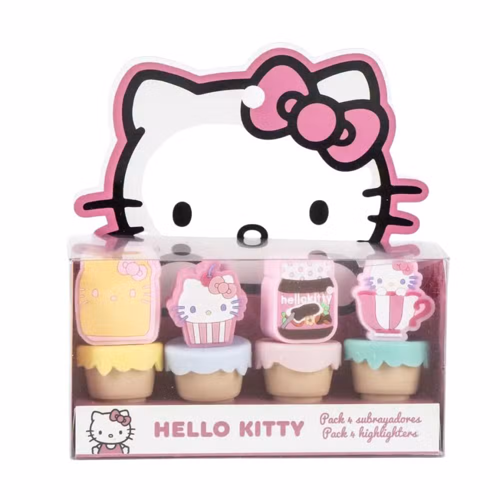 Hello Kitty Highlighters 4 Stk