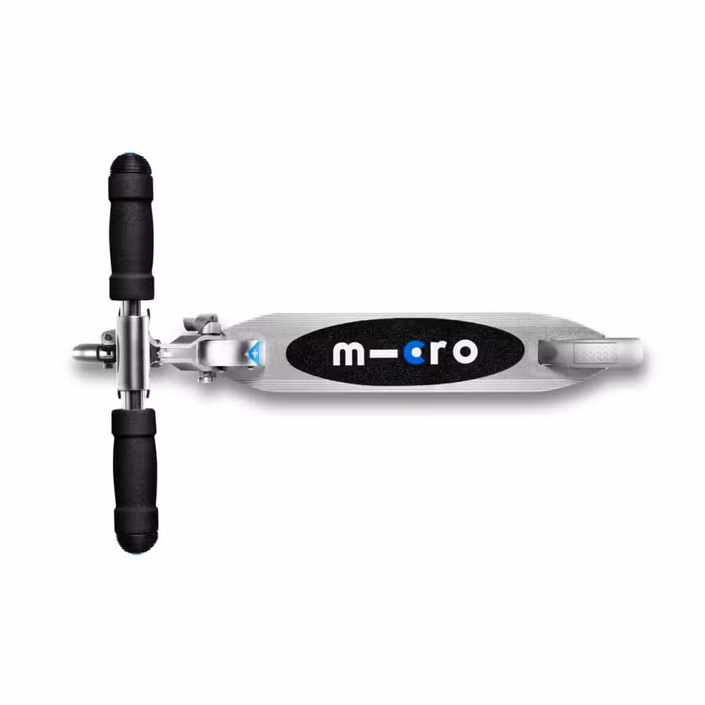 Micro Sprite LED Løbehjul Sølv