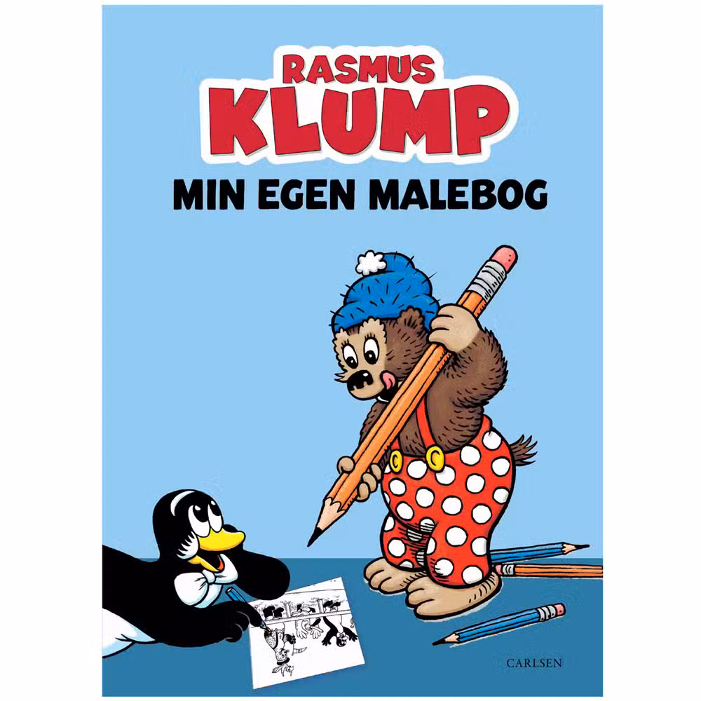 Rasmus Klump Min Egen Malebog