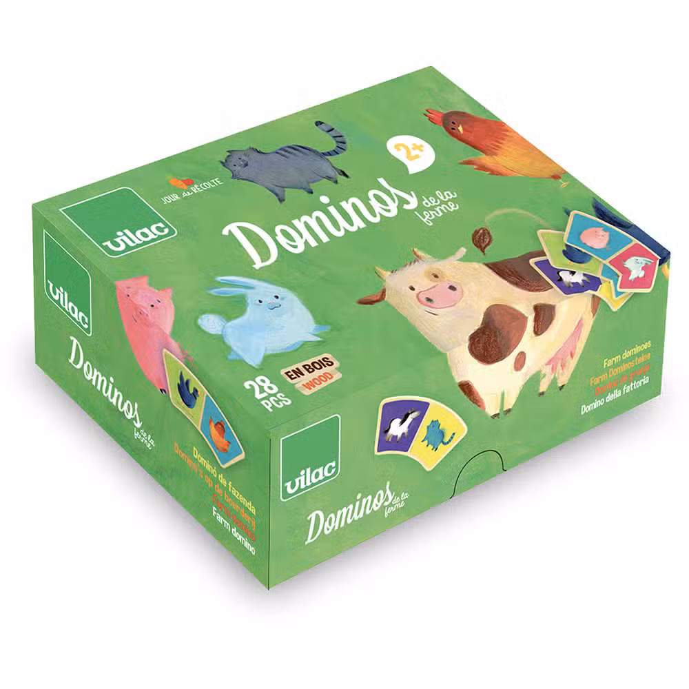 Vilac Domino Bondegårdsdyr