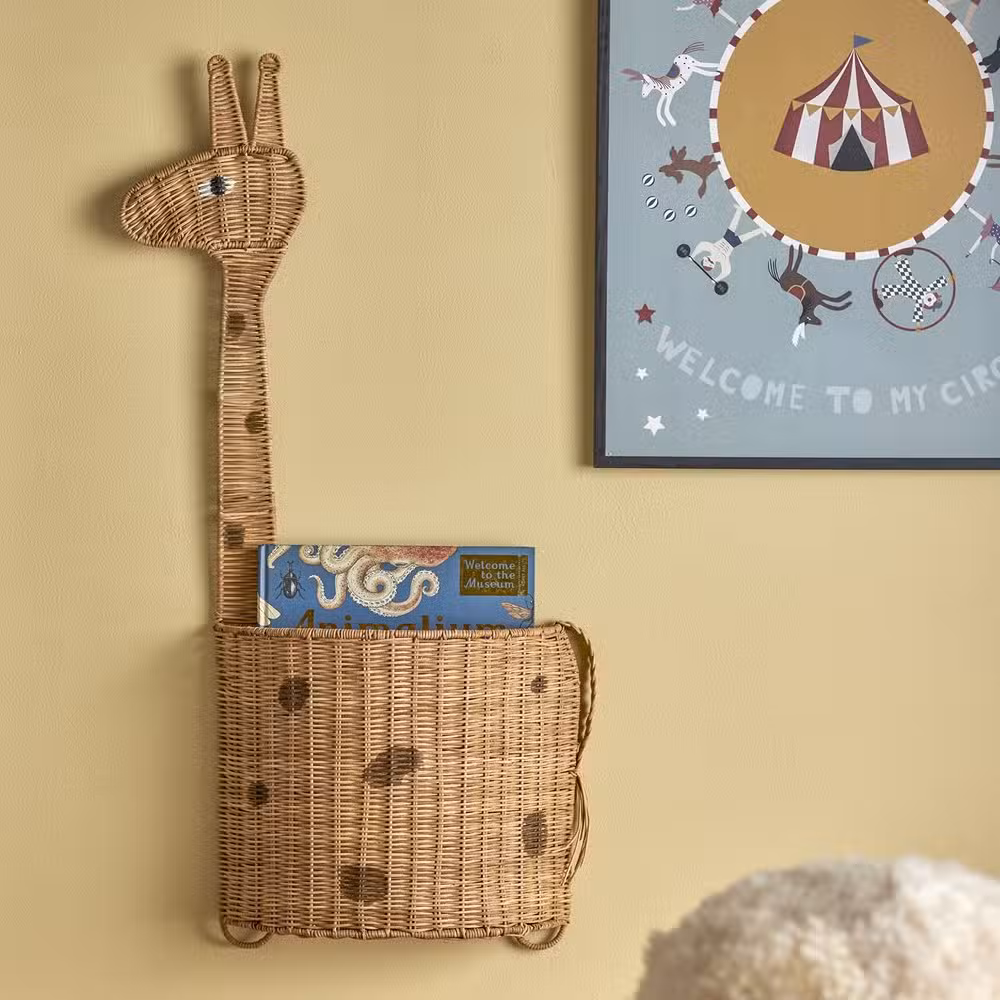 Bloomingville Mini Kurv Til Væg Giraf