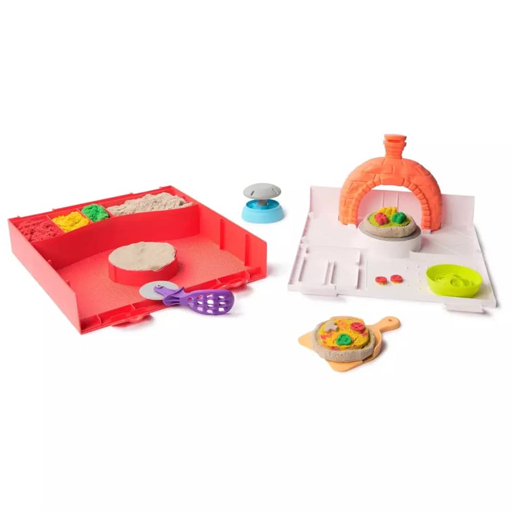 Kinetic Sand Sandsæt Pizza 3 Kinetic Sand Sandsæt Pizza