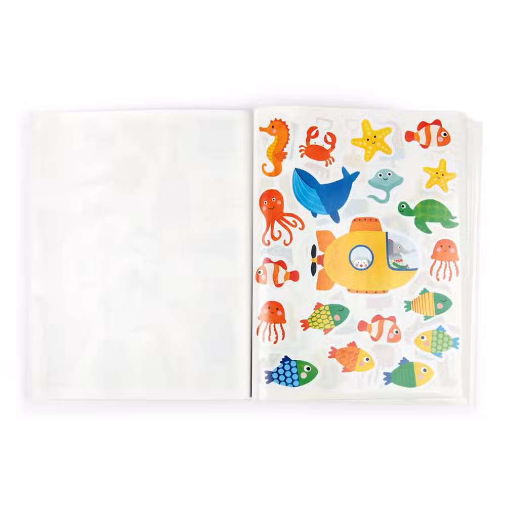 Moulin Roty Klistermærkebog 300 Stickers Les Popipop