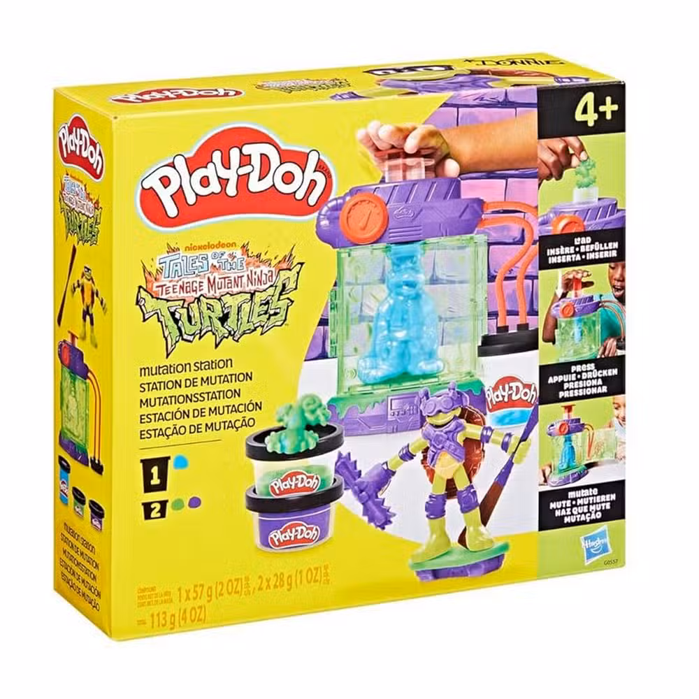 Play Doh Ninja Turtles Mutation Station Modellervoks